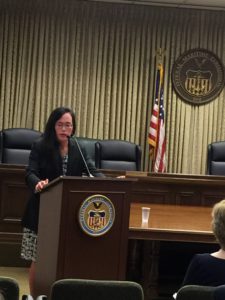 Rachel See at the Federal Maritime Commission, 2016