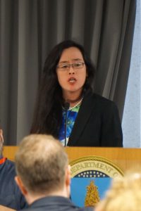 Rachel See at the USDA, 2017